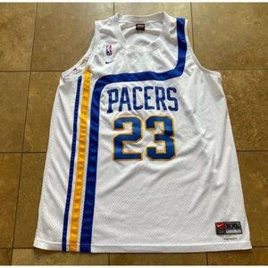 Vintage Nike Indiana Pacers NBA Ron Artest Jersey